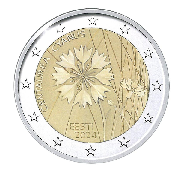 Eesti Pank dévoile deux pièces 2024 dont une 2€ commémorative