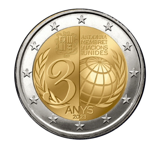 Programme numismatique de la principauté d'Andorre 2023