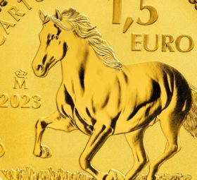 2023 Horse bullion coin by spanish mint FNMT