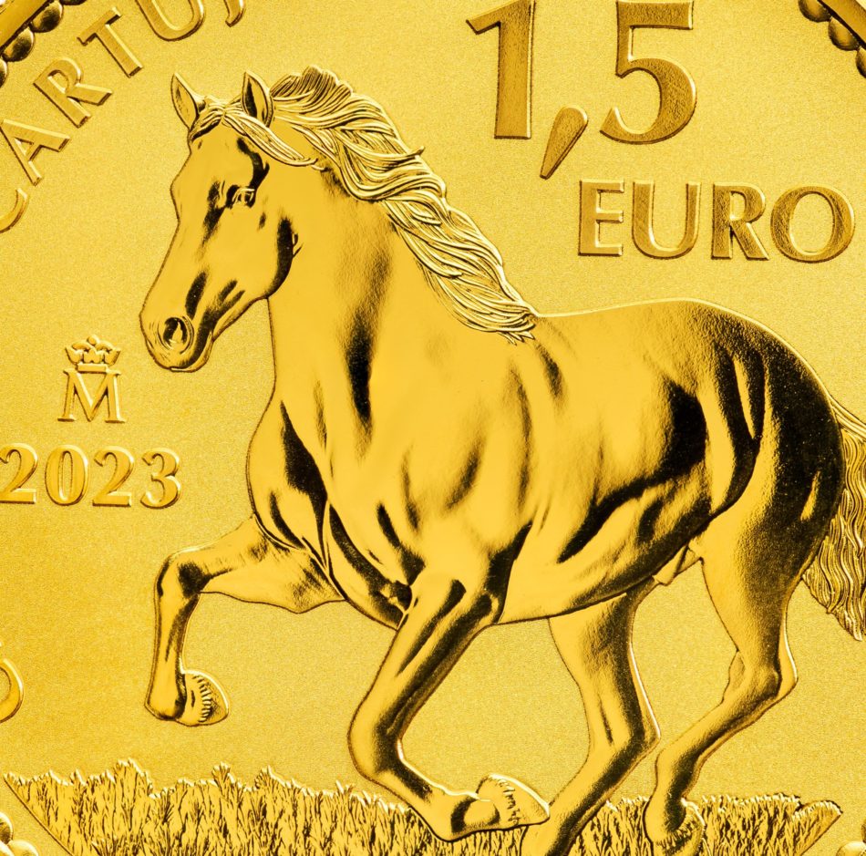 2023 Horse bullion coin by spanish mint FNMT