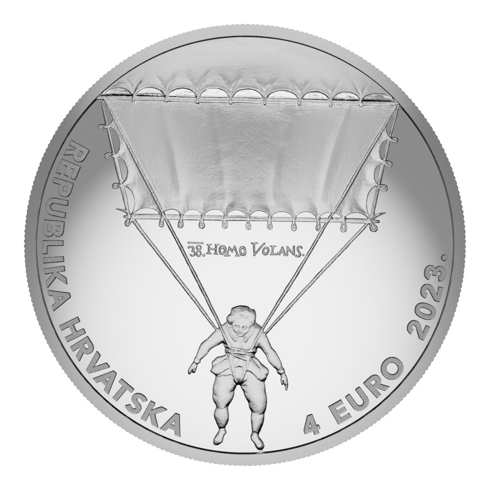 2023 Croatian euro coin series Croatian Innovators - Faust Vrančić
