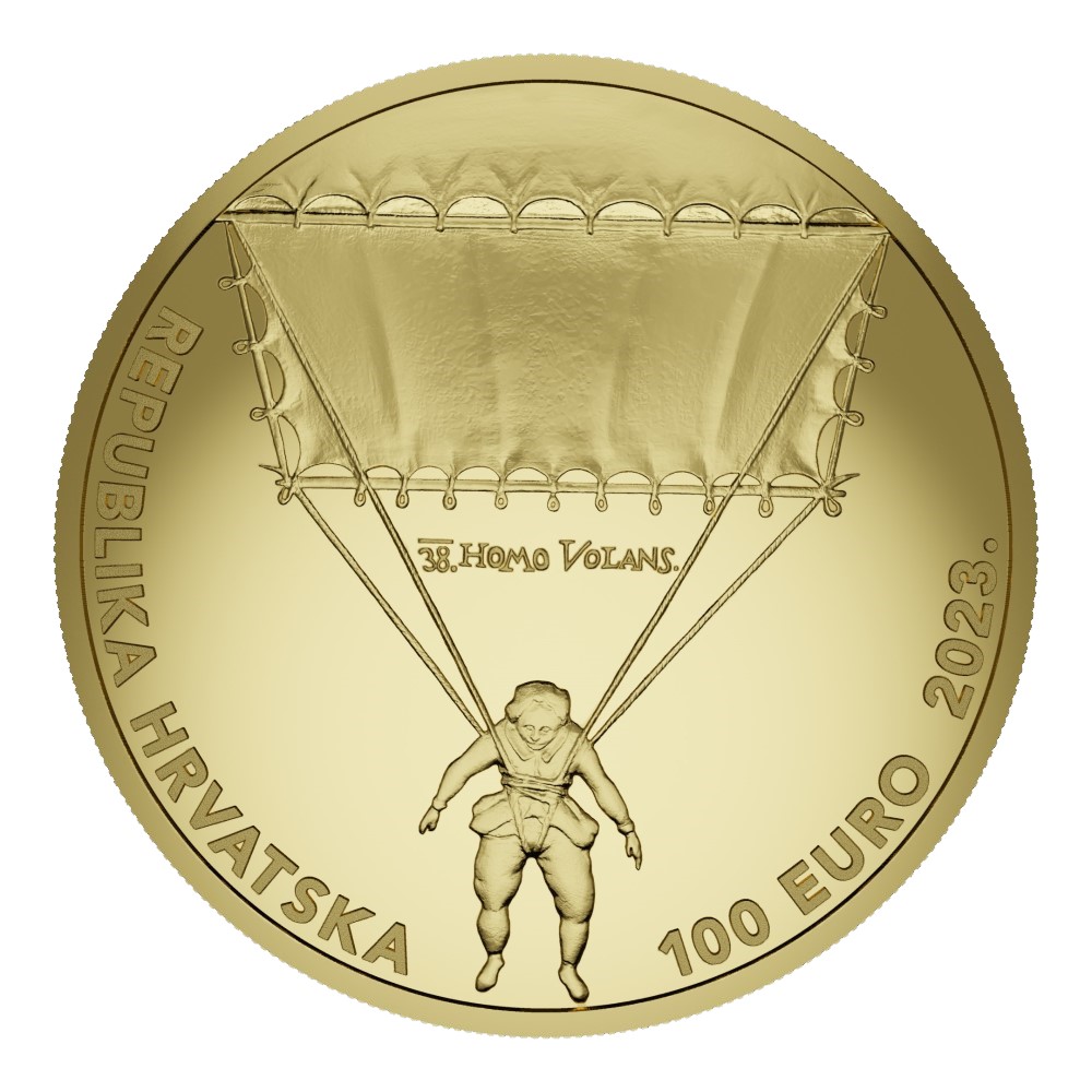 2023 Croatian euro coin series Croatian Innovators - Faust Vrančić
