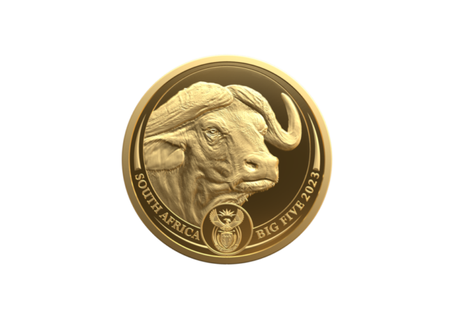 2023 South African platinium gold and silver Buffalo coins