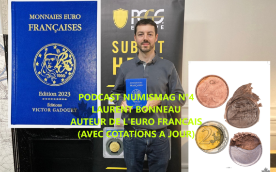 Laurent BONNEAU auteur du nouveau GADOURY sur les monnaies euro françaises
