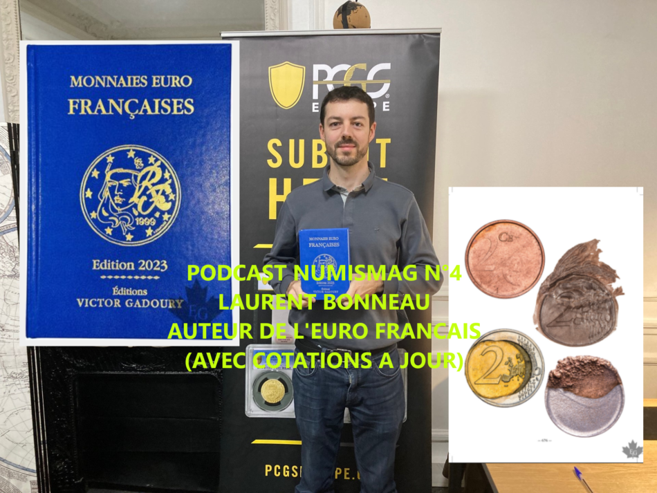 Laurent BONNEAU auteur du nouveau GADOURY sur les monnaies euro françaises